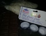 A picture of step 1 of Chocolate Coconut Clusters.