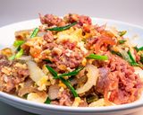 รูปขั้นตอนการทำที่ 22 ของ แหนมผัดไข่ หรือ ไข่ผัดแหนม รสเปรียวกลิ่นหอม อร่อยจนต้องซี้ดปาก
