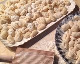 A picture of step 3 of Semolina Gnocchi with Fava Bean and Pea Cream.