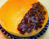 Foto del paso 16 de la receta: Tarta de queso, limón y vainilla con glaseado de pasas al ron