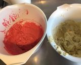 Une image de l'étape 9 de Gâteaux bicolores « saint Valentin » vanille et citron.