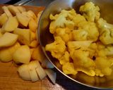 कुकर वाली गोभी करी (cooker wali gobi curry recipe in Hindi) रेसिपी चरण 3 फोटो