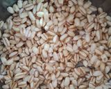 A picture of step 1 of Spicy Wheat Ghooghari.
