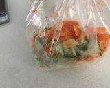 A picture of step 2 of Taiwanese simple pickle vegetables.