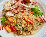 รูปขั้นตอนการทำที่ 4 ของ ปูผัดวุ้นเส้น v.2 🦀 / Stir fried glass noodles with crabs 🦀