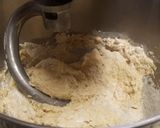 A picture of step 1 of Thin crust pizza dough.