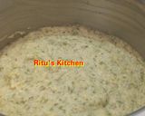 A picture of step 1 of Dahi Vada.