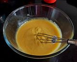 A picture of step 1 of Mango Suji Cake.