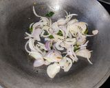 A picture of step 5 of Masala dosa.