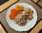 รูปขั้นตอนการทำที่ 3 ของ อกไก่ย่างหมักซีอิ๊ว