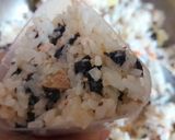 Hình bước làm 1 của món Cơm trộn cá ngừ ngâm dầu sốt mayonaise