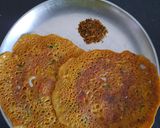 A picture of step 4 of Veg chila with mixed flour.
