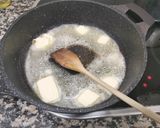 Foto del paso 2 de la receta: Croquetes de'albergínia al pesto amb timbal de carxofes i taronj