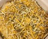 A picture of step 10 of Fajita green chile enchiladas.