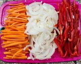 Foto del paso 2 de la receta: Lo Mein de Cerdo al Jengibre 🍜 (o Wok oriental de fideos, vegetales y cerdo 🍜)