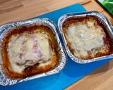 Une image de l'étape 3 de Aubergines 🍆 gratinées au jambon & mozza.