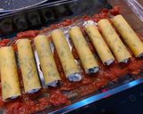 Spenótos-ricottás canelloni recept fázis 11 fotója