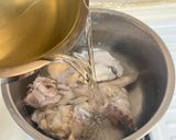 A picture of step 3 of Chicken Soup with Preserved Winter Melon, Shiitake Mushrooms, and Bamboo Shoots.