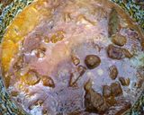Vaddisznópörkölt, bográcsban recept fázis 13 fotója