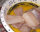 A picture of step 1 of Fish fritters.