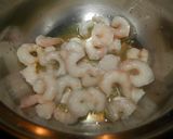 Foto del paso 1 de la receta Pulpo con champiñones y gambas