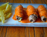 Foto del paso 9 de la receta: Rollitos de ternera con Gruyère