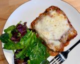 Une image de l'étape 4 de Aubergines 🍆 gratinées au jambon & mozza.