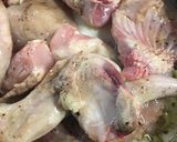 Królik z musztardą w winie krok przepisu 3 zdjęcie