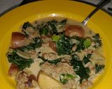 A picture of step 4 of Zuppa Toscana Gf.