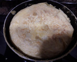 Foto del paso 4 de la receta: Tortilla de patatas rellena de jamón y queso