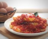 Foto langkah ke 4 dari resep Balado Telor Ceplok (#PR_RecookMasakanPedas).