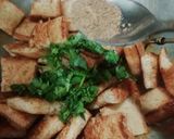 A picture of step 9 of Bread Masala Upma.
