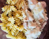 Foto del paso 3 de la receta: Pollo cremoso con Tirabuzones 🤩👏🏻