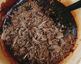A picture of step 4 of Nutella Swirl Fudge Brownie 🤎🤎.