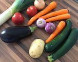 Une image de l'étape 1 de Soupe de légumes maison.