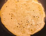 A picture of step 4 of Banana 🍌 Peanut 🥜 Butter Stuffed Pancake 🥞.