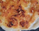 A picture of step 4 of Sourdough discard flatbreads.