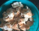 Left over baguette bread breakfast recipe step 2 photo