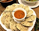 A picture of step 5 of Methi Leaves Idli.