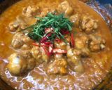 A picture of step 4 of Panang Chicken Curry.