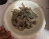 Hình bước làm 1 của món Tôm rim mặn