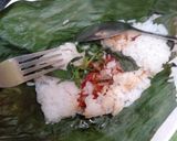 Foto langkah ke 4 dari resep Nasi Bakar teri.