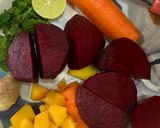 A picture of step 1 of Special Beetroot Carrot Juice 🥕🥒🍋.