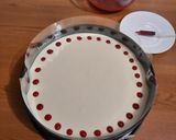 Foto del passaggio 19 della ricetta Cheesecake San Valentino con cioccolato bianco e gelée di lamponi