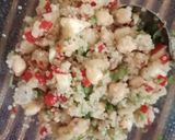 A picture of step 14 of Quinoa Salad with Chick peas.