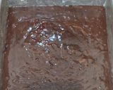 Foto langkah ke 3 dari resep Brownis Buah Kering Panggang.