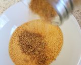 A picture of step 1 of My Breaded chicken with Linseed coating 🤗.