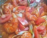 Foto langkah ke 4 dari resep Udang pedas manis.
