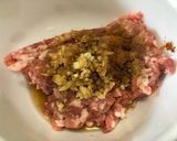 氣炸韭菜花肉餅的食譜步驟1照片