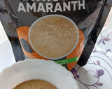 A picture of step 5 of Amaranth or Rajgira Halwa.